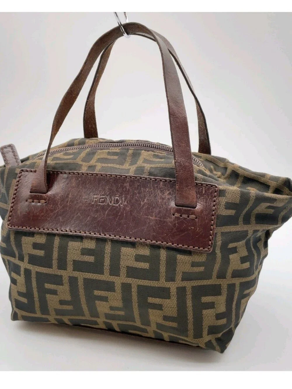 Vintage Fendi Zucca 2-Piece Set – Iconic FF Monogram Totes
